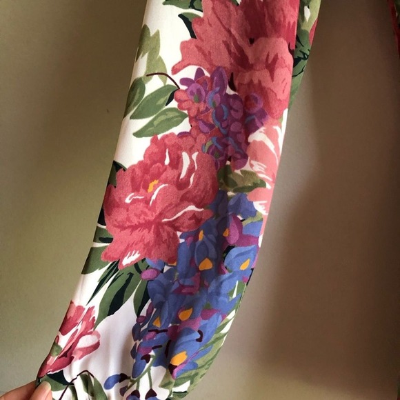 Show Me Your Mumu Womans Sz Small‎ Rocky Romper Floral Long Sleeve Ruffle Boho - Picture 8 of 11